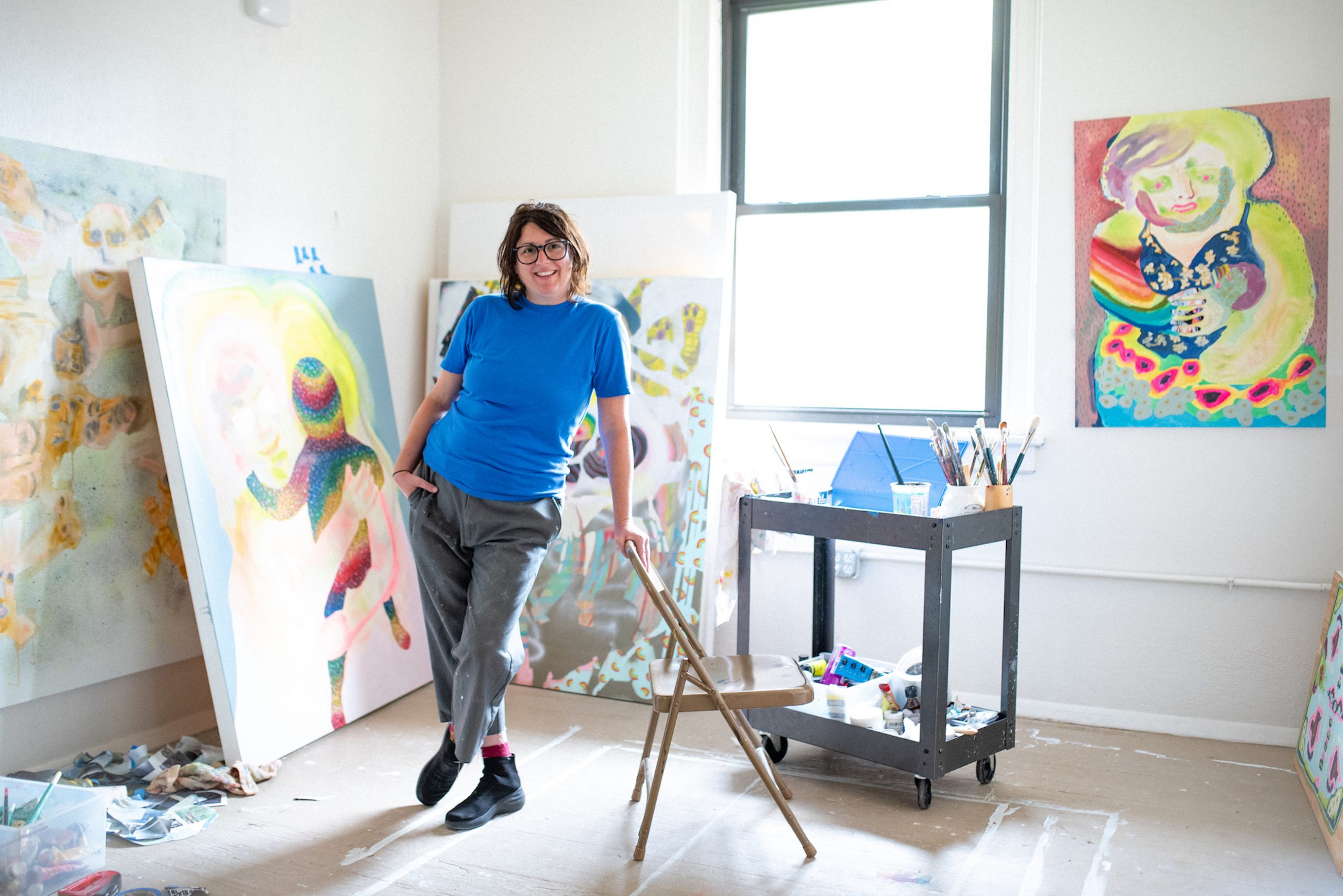 Amy Reidel “Cling II: A Carescape