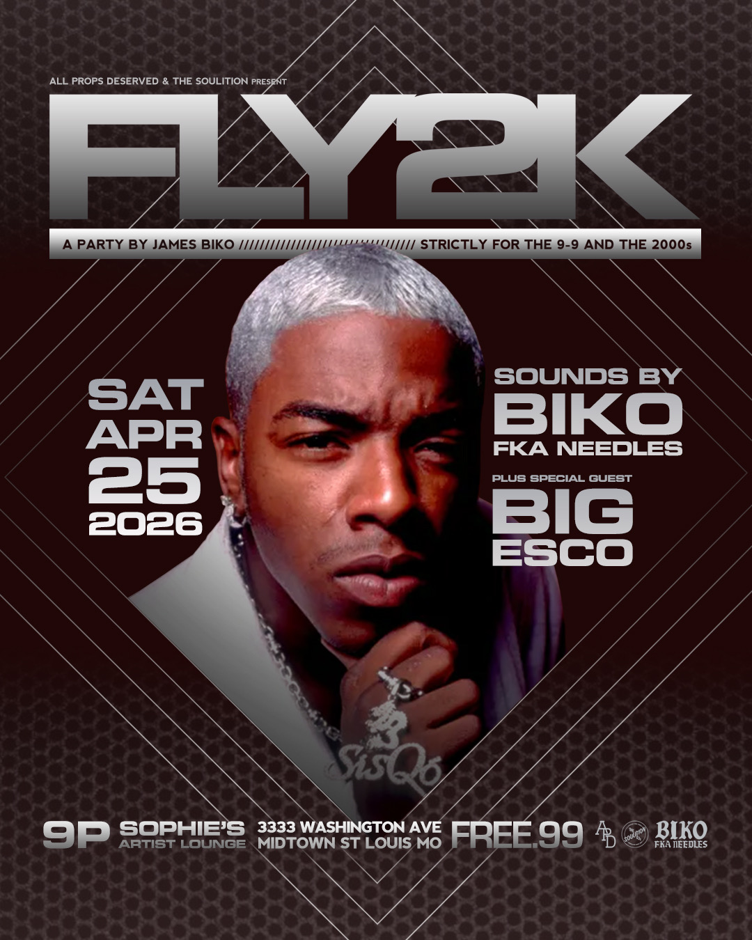 Fly 2k FLY2K: Strictly for the 9-9 and the 2000’s W/ BIKO FKA AS NEEDLES ...
